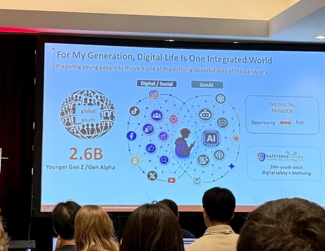 Vivek Chaudhuri's Enigma Track talk slide on the digital paradox at USENIX Security 2026